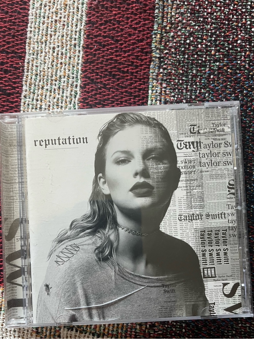 Taylor Swift Reputation CD Rep Ticketmaster Boost Flyer Insert